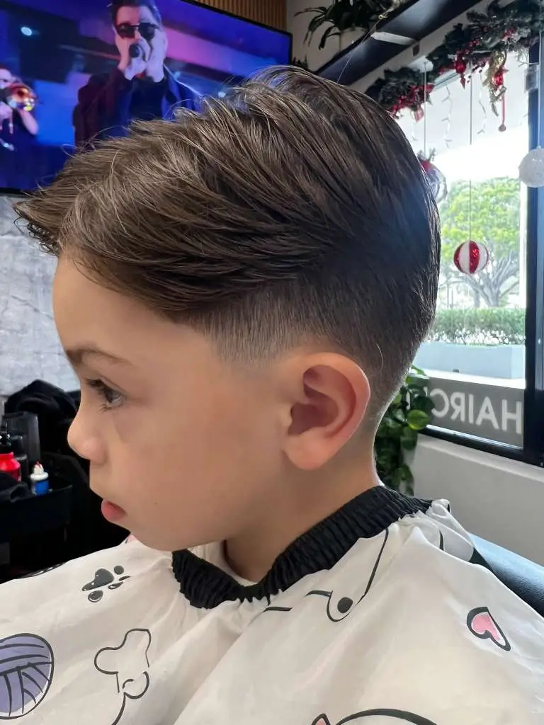 Kids line-up haircuts Davie FL